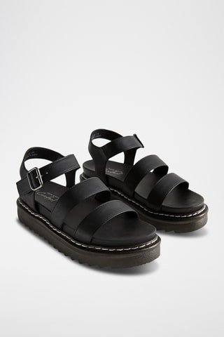Sandali platform - Nero