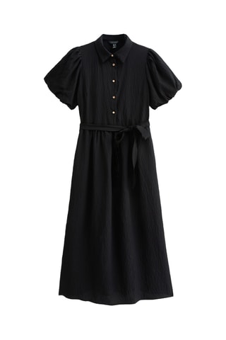 Abito a camicia - Nero