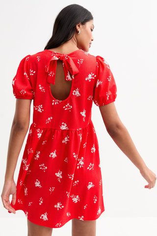 Abito a campana - Rosso