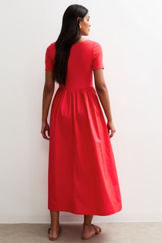 Abito midi - Rosso