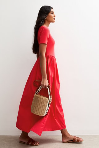 Abito midi - Rosso