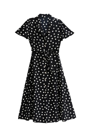 Abito a camicia - Nero