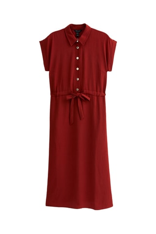 Abito relaxed - Rosso mattone