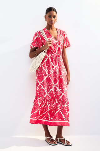 Abito midi - Rosa