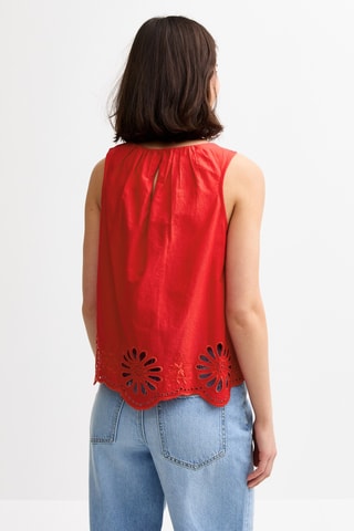 Blusa relaxed - Rosso