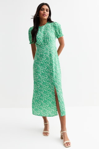 Abito midi - Verde