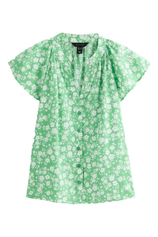 Camicia relaxed - Verde