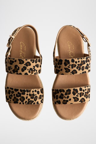 Sandali platform - Beige
