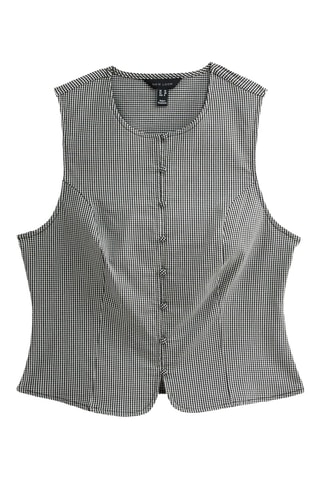 Gilet slim - Nero