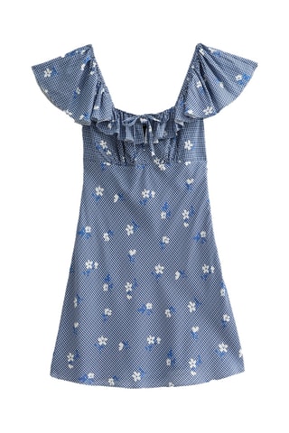 Abito a campana - Blu