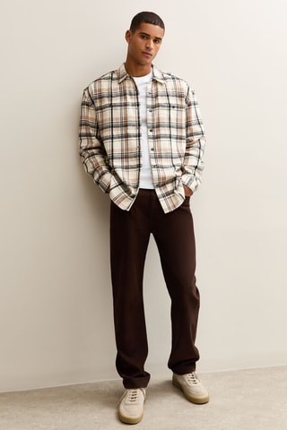 Sovracamicia oversize - Beige