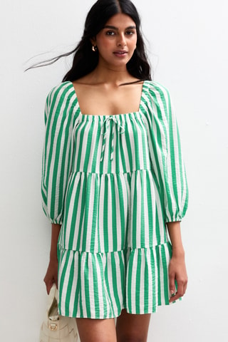 Abito relaxed - Verde