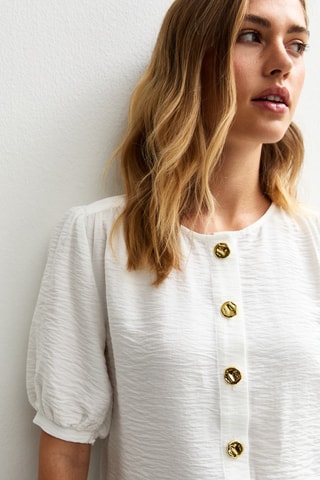 Camicia relaxed - Bianco