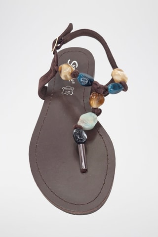 Sandálias - Castanho