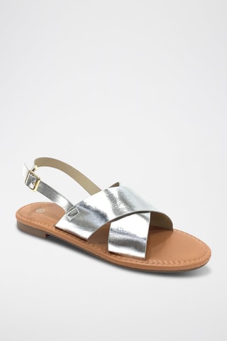 Sandálias - Prateado