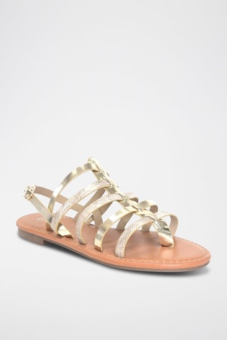 Sandálias - Dourado