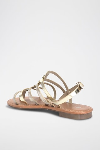 Sandálias - Dourado