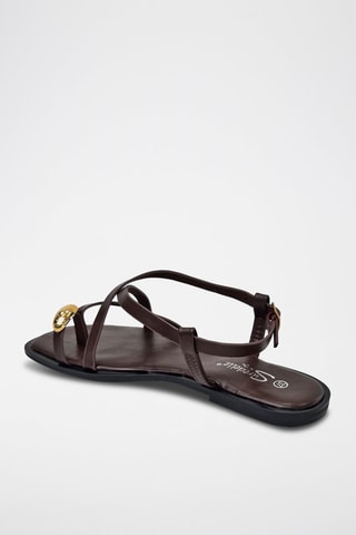 Sandálias - Castanho