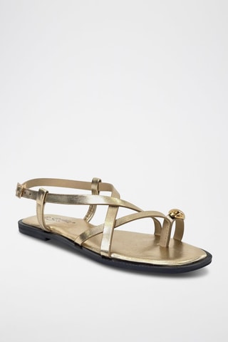 Sandálias - Dourado