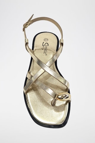 Sandálias - Dourado