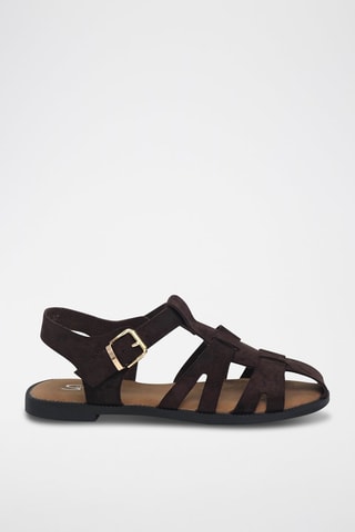 Sandálias - Castanho