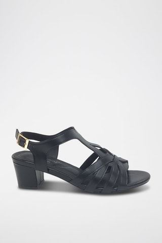 Sandálias de salto - Preto