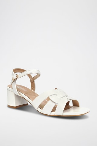 Sandálias de salto - Branco