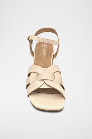 Sandálias de salto - Bege