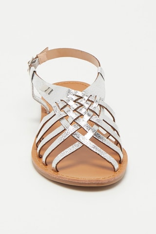 Sandálias Prateado