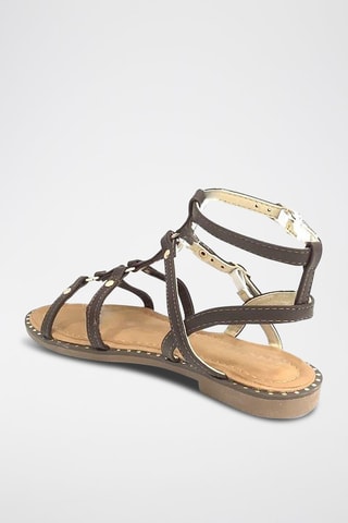 Sandálias - Castanho