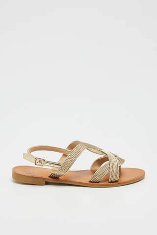 Sandálias - Dourado