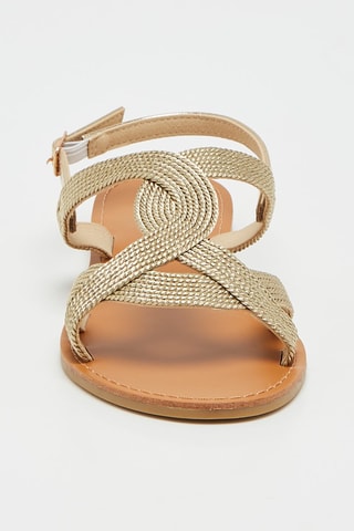 Sandálias - Dourado
