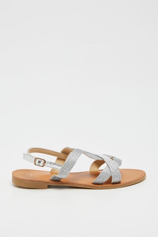 Sandálias - Prateado