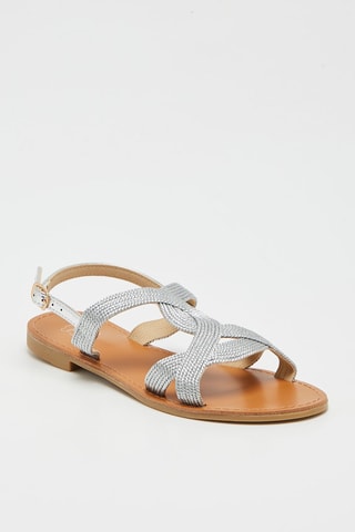 Sandálias - Prateado