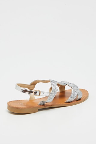 Sandálias - Prateado
