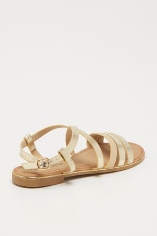 Sandálias - Dourado