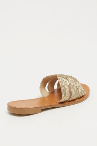 Sandálias - Dourado