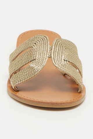 Sandálias - Dourado
