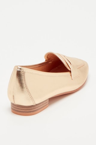Mocassins Dourado