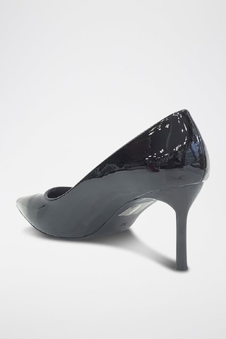 Sapatos de salto envernizados - Preto