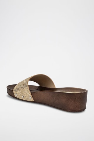 Mules com cunha - Dourado