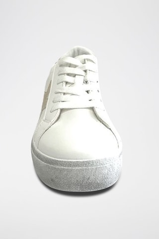 Sapatilhas com plataforma - Branco