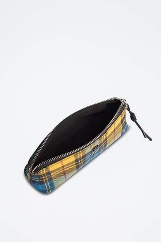 Trousse - Jaune et bleu clair