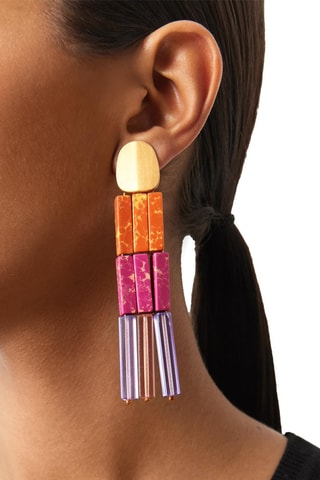 Boucles d’oreilles - Fuchsia