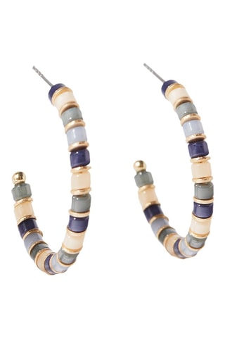 Créoles - Blanc et doré