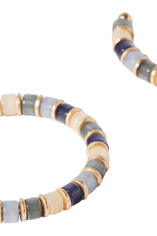 Créoles - Blanc et doré