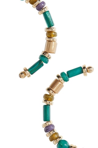 Créoles - Marron et doré