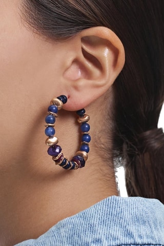 Créoles - Doré et noir