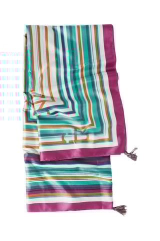 Carré - Rose et vert