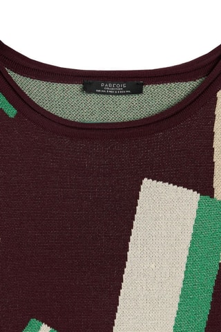 Débardeur - Marron foncé et blanc